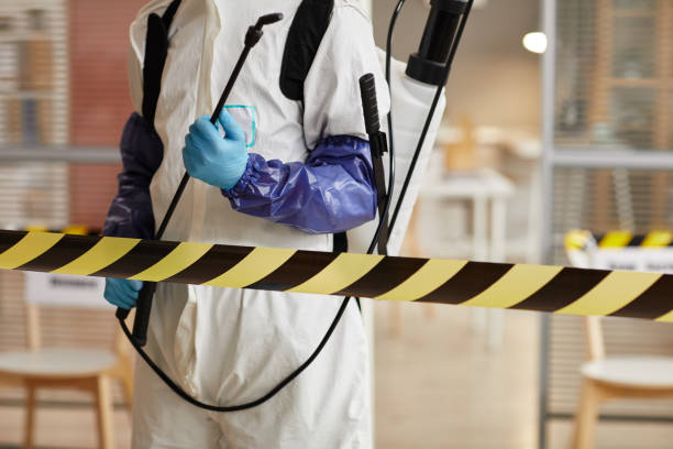 Professional Crime Scene Cleanup technician working in Cockeysville, MD